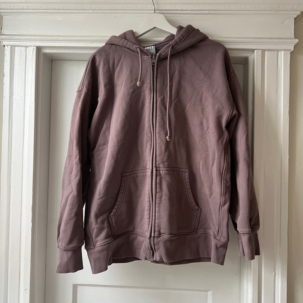 Aritzia TNA Cozy Fleece Boyfriend Hoodie